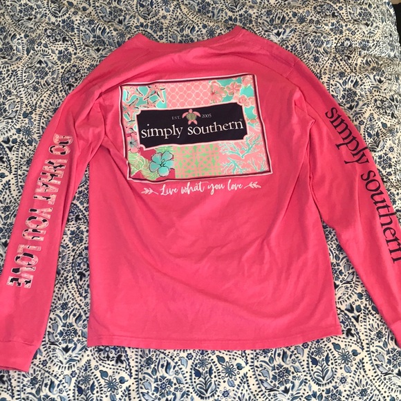 Simply Southern Tops - Simply Southern long sleeve t-shirt